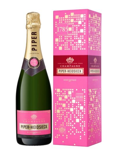 PIPER HEIDSIECK ROSE SAUVAGE12% 75CL BOX-0