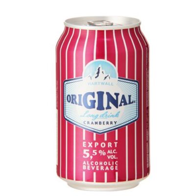 Hartwall Original Long Drink Cranberry 5,5% 33CL x 24-1120
