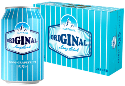 Hartwall Original Long Drink 5,5% vol 33CL x 24-0