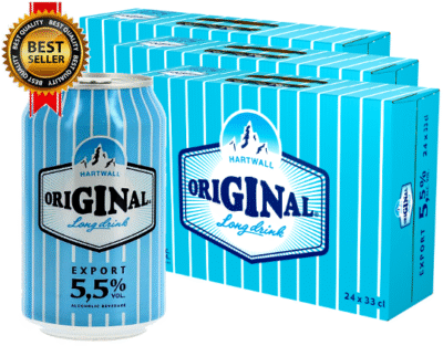 Hartwall Original Long Drink 5,5% vol 33CL x 24 x 3-0