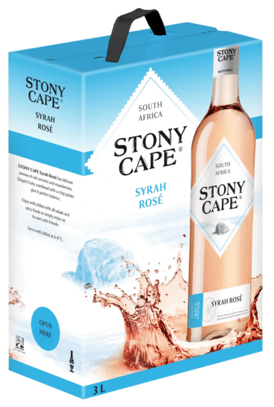 Stony Cape Syrah Rose 12% 300cl BIB-0