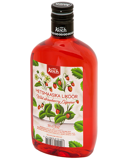 Koch Wild Strawberry Liqueur 21% 50cl PET-0