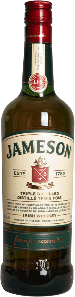 Jameson Irish Whiskey 40% vol 1L-0