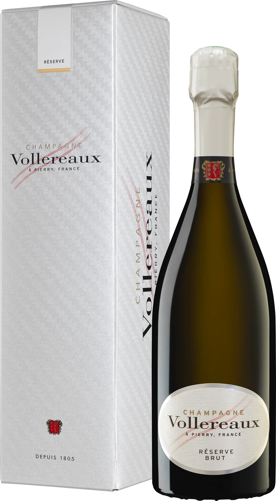 VOLLEREAUX Brut Reserve 12% vol 75CL-0