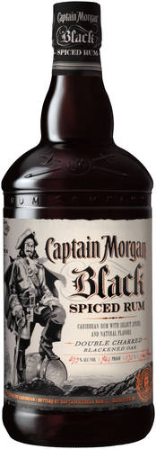Captain Morgan Black Spiced Rum 40% vol 100CL-0