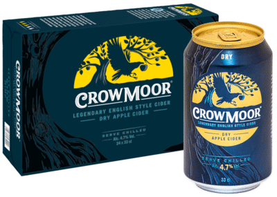 Crowmoor Dry Apple Cider 4,7% vol 33CL x 24-0