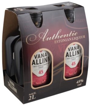 VANA TALLINN 45% vol 50CL PET 4-Pack-0