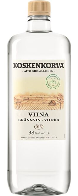 Koskenkorva Viina 38% vol 100cl PET-0
