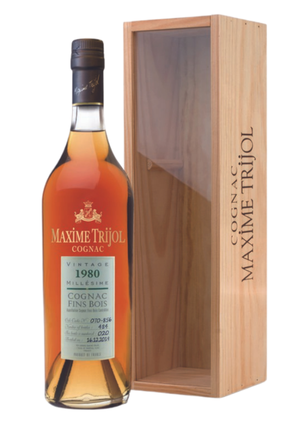 Maxime Trijol Fins Bois Vintage 1980 40% vol BOX 70CL-0