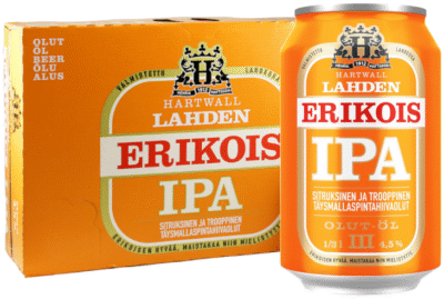 Hartwall Lahden Erikois IPA 4,5% vol 33CL x 24-0
