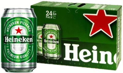 Heineken Lager 5% vol 33CL x 24-0