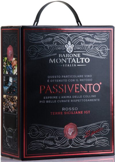 Barone Montalto Passivento Rosso 13,5% 300cl BIB-0