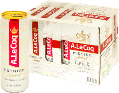 A. Le Coq Premium Select (Gluten Free) 4,3% 35,5CL 12-pack-0