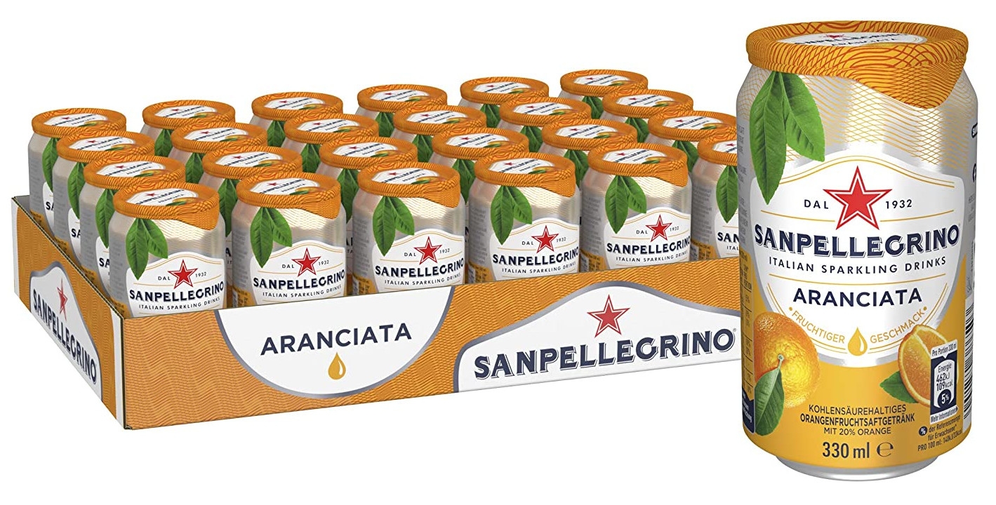 Sanpellegrino Aranciata Orange 33cl x 24-0