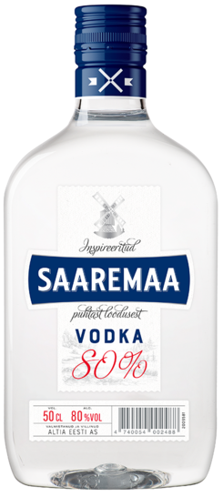 Saaremaa Vodka 80% 50cl PET-0