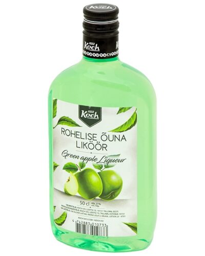 Koch Green Apple Liqueur 21% 50cl PET-0