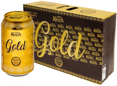 Koch Gold Beer 4,7% vol 33CL x 24-0