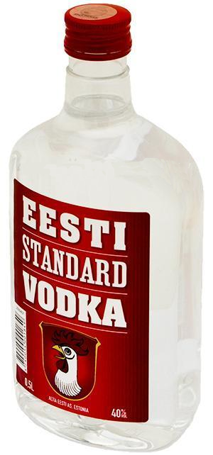 Eesti Standard Vodka 40% 50cl PET-0