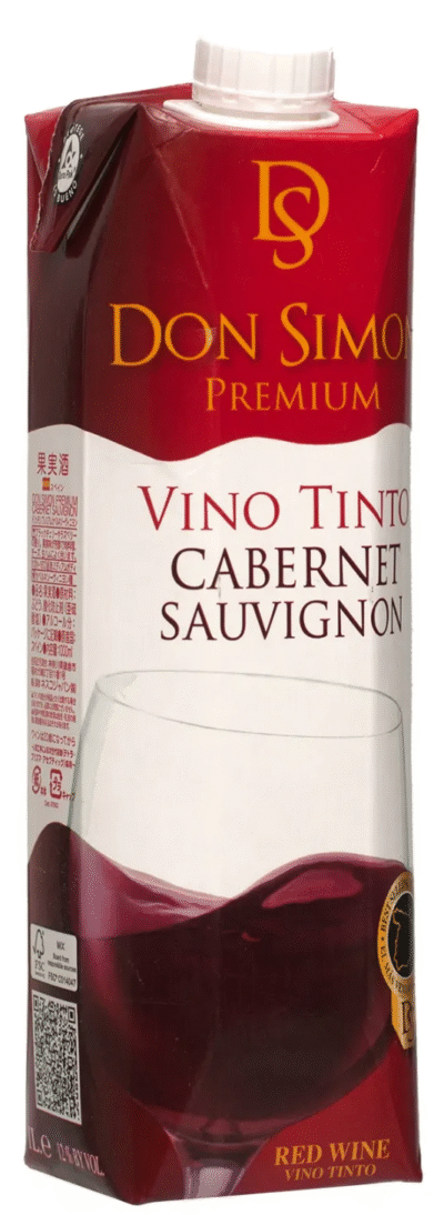 Don Simon Cabernet Sauvignon 12% 100cl TETRA-0