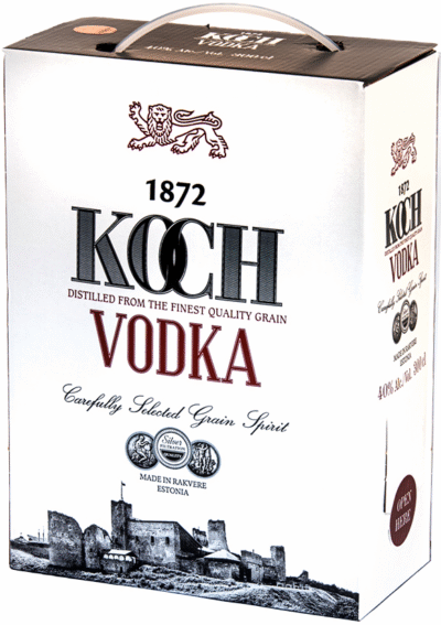 Koch Vodka 40% vol 300cl BIB-0