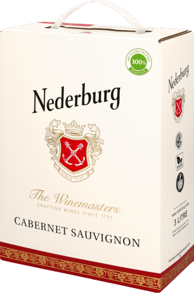 Nederburg Winemasters Cabernet Sauvignon 14% vol 300cl BIB-0