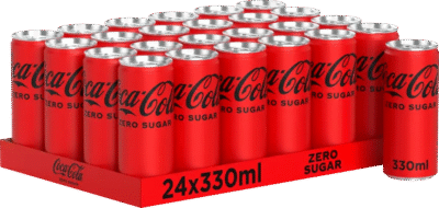 Coca Cola Zero 33CL x 24-0