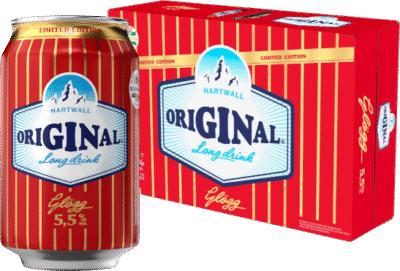 Hartwall Original Long Drink Glögg 5,5% vol 33CL x 24